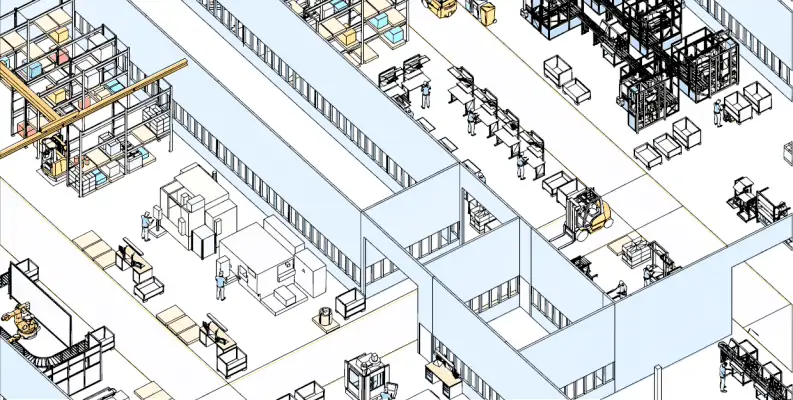 Assembly line layout